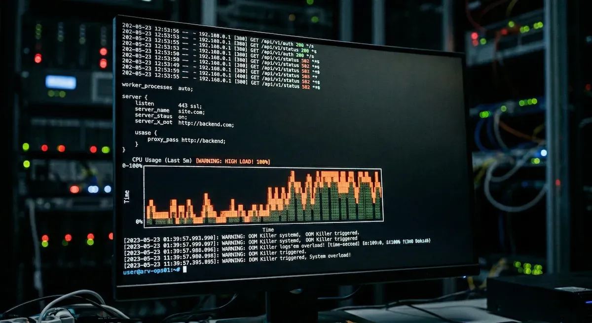 The 30k RPM Traffic Spike: Why an AI Terminal is Useless if You Don't Know Nginx