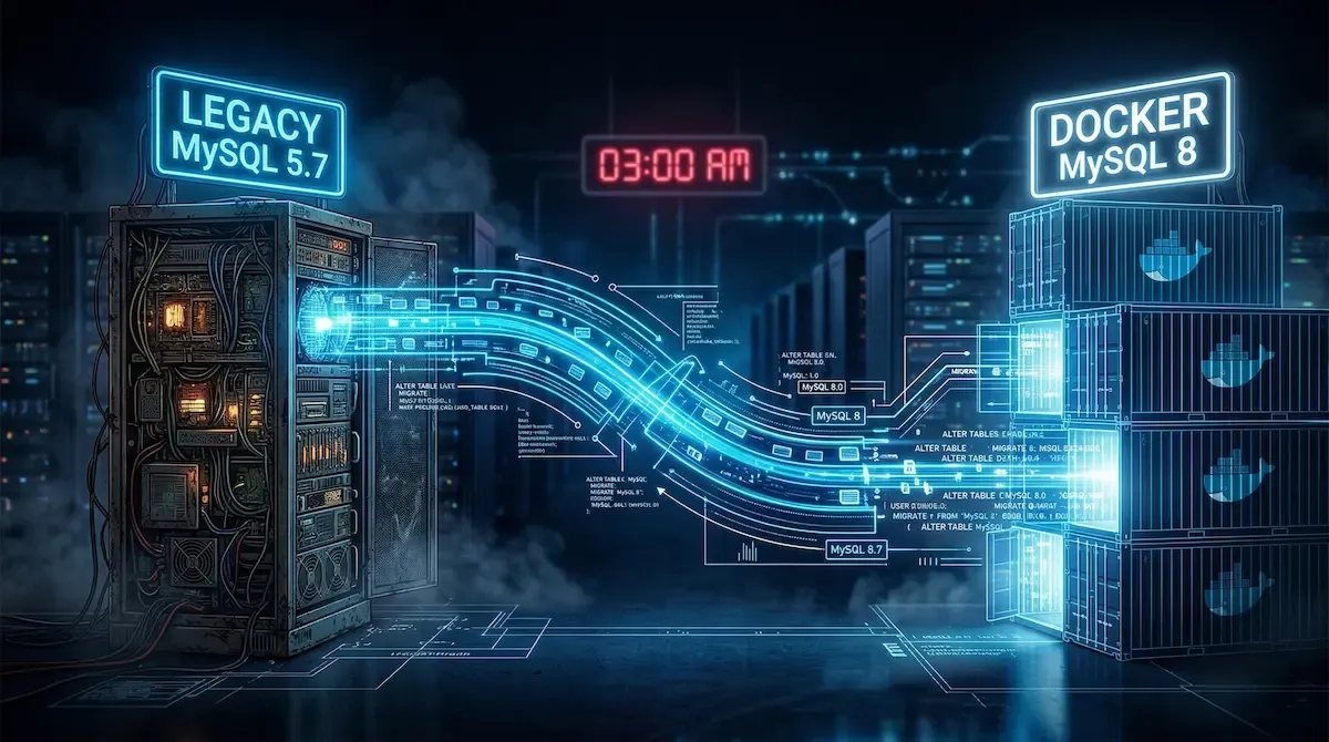 I Migrated a 2GB MySQL Database at 3 AM (And Lived to Tell the Tale)